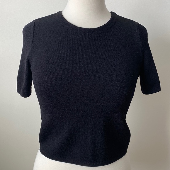 RACHEL Rachel Roy Tops - RACHAEL Rachel Roy Black Crop Top Size XS